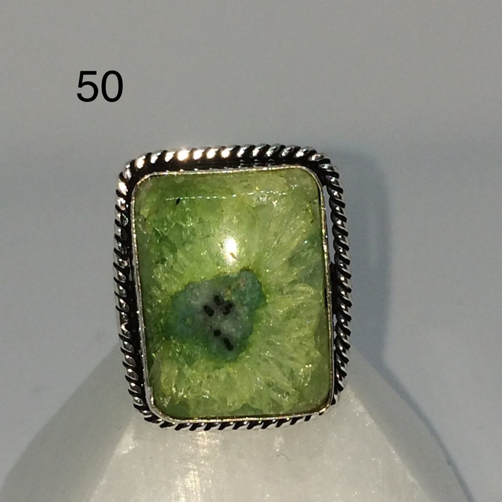Multi solar quartz ring